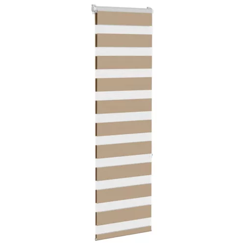 Zebrafüggönnyel homokbarna szövetszélesség 40,9 cm poliészter