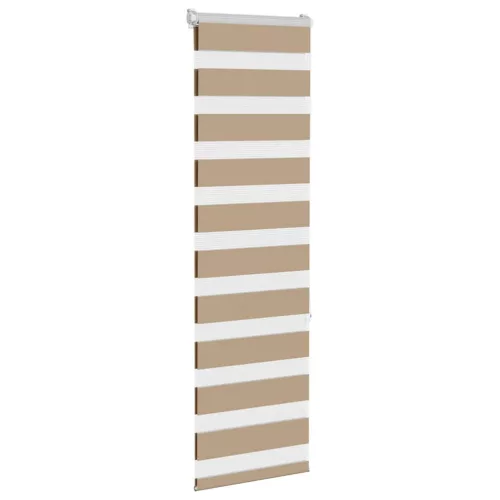 Zebrafüggönnyel homokbarna szövetszélesség 45,9 cm poliészter
