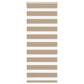   Zebrafüggönnyel homokbarna szövetszélesség 55,9 cm poliészter