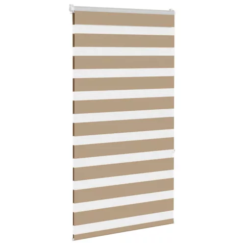 Zebrafüggönnyel homokbarna szövetszélesség 70,9 cm poliészter