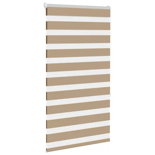 Zebrafüggönnyel homokbarna szövetszélesség 75,9 cm poliészter