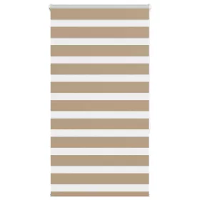   Zebrafüggönnyel homokbarna szövetszélesség 85,9 cm poliészter