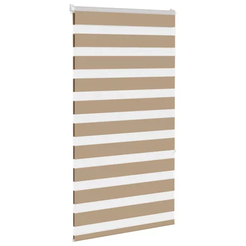 Zebrafüggönnyel homokbarna szövetszélesség 85,9 cm poliészter