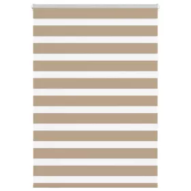   Zebrafüggönnyel homokbarna szövetszélesség 90,9 cm poliészter