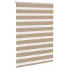 Zebrafüggönnyel homokbarna szövetszélesség 95,9 cm poliészter