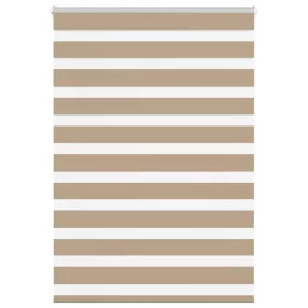   Zebrafüggönnyel homokbarna szövetszélesség 100,9 cm poliészter