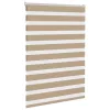 Zebrafüggönnyel homokbarna szövetszélesség 105,9 cm poliészter