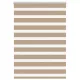Zebrafüggönnyel homokbarna szövetszélesség 110,9 cm poliészter