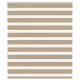 Zebrafüggönnyel homokbarna szövetszélesség 115,9 cm poliészter