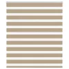 Zebrafüggönnyel homokbarna szövetszélesség 120,9 cm poliészter
