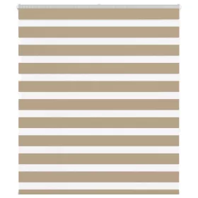   Zebrafüggönnyel homokbarna szövetszélesség 120,9 cm poliészter