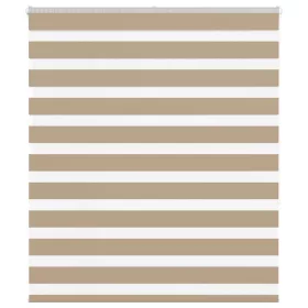   Zebrafüggönnyel homokbarna szövetszélesség 130,9 cm poliészter