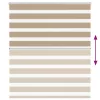 Zebrafüggönnyel homokbarna szövetszélesség 130,9 cm poliészter