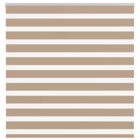  Zebrafüggönnyel homokbarna szövetszélesség 135,9 cm poliészter