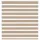 Zebrafüggönnyel homokbarna szövetszélesség 135,9 cm poliészter