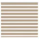Zebrafüggönnyel homokbarna szövetszélesség 150,9 cm poliészter