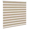 Zebrafüggönnyel homokbarna szövetszélesség 150,9 cm poliészter