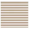 Zebrafüggönnyel homokbarna szövetszélesség 155,9 cm poliészter