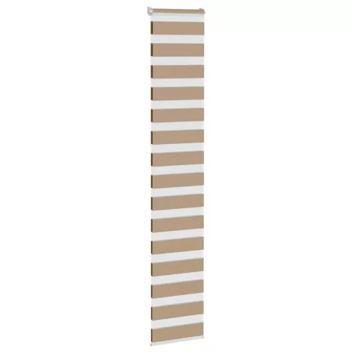 Zebrafüggönnyel homokbarna szövetszélesség 45,9 cm poliészter