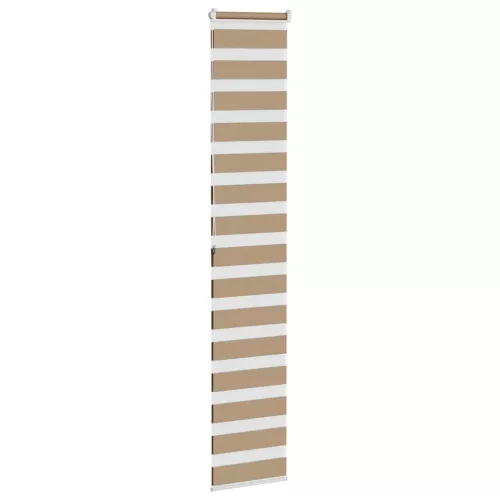 Zebrafüggönnyel homokbarna szövetszélesség 45,9 cm poliészter