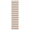 Zebrafüggönnyel homokbarna szövetszélesség 50,9 cm poliészter