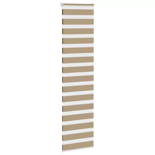 Zebrafüggönnyel homokbarna szövetszélesség 50,9 cm poliészter