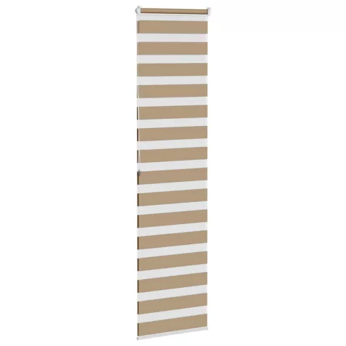 Zebrafüggönnyel homokbarna szövetszélesség 50,9 cm poliészter