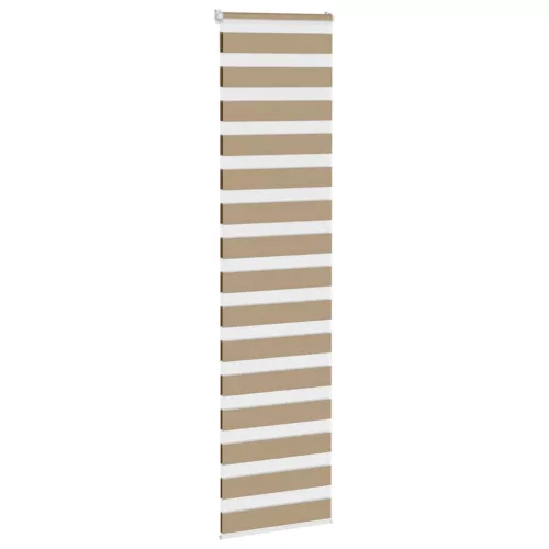 Zebrafüggönnyel homokbarna szövetszélesség 55,9 cm poliészter