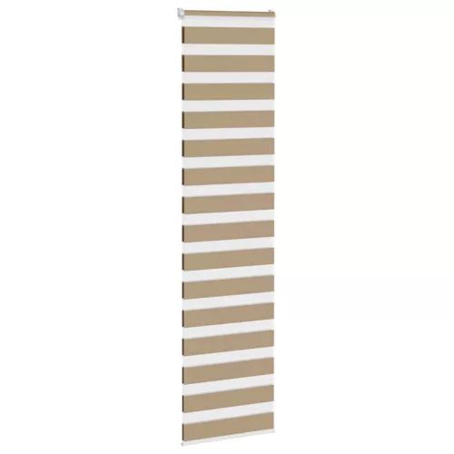 Zebrafüggönnyel homokbarna szövetszélesség 60,9 cm poliészter