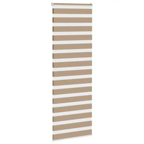 Zebrafüggönnyel homokbarna szövetszélesség 65,9 cm poliészter