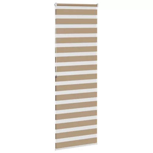 Zebrafüggönnyel homokbarna szövetszélesség 65,9 cm poliészter
