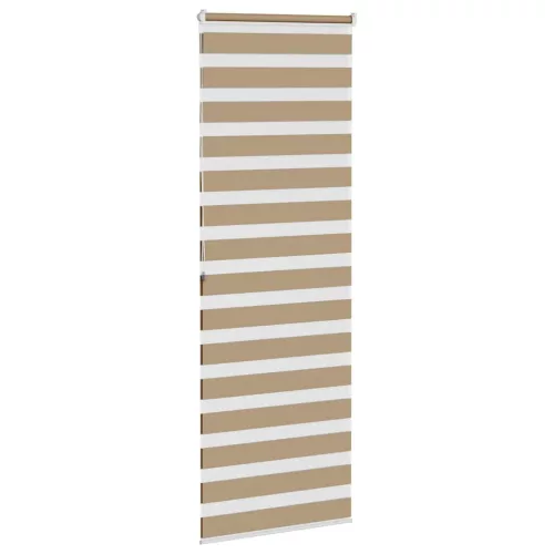 Zebrafüggönnyel homokbarna szövetszélesség 70,9 cm poliészter