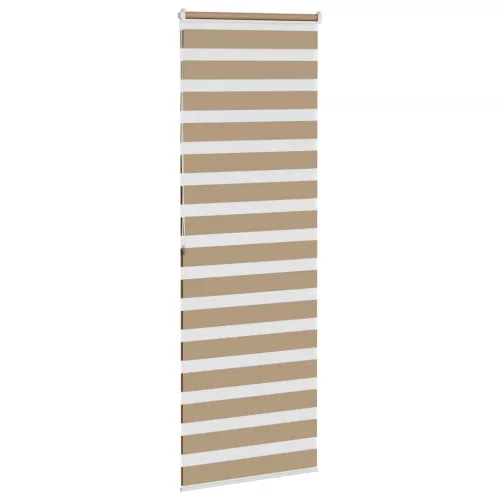 Zebrafüggönnyel homokbarna szövetszélesség 75,9 cm poliészter