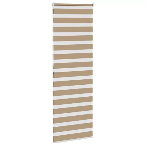 Zebrafüggönnyel homokbarna szövetszélesség 85,9 cm poliészter