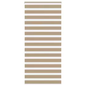   Zebrafüggönnyel homokbarna szövetszélesség 95,9 cm poliészter