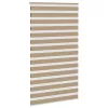 Zebrafüggönnyel homokbarna szövetszélesség 120,9 cm poliészter