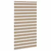 Zebrafüggönnyel homokbarna szövetszélesség 120,9 cm poliészter