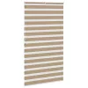 Zebrafüggönnyel homokbarna szövetszélesség 125,9 cm poliészter