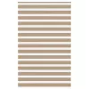 Zebrafüggönnyel homokbarna szövetszélesség 135,9 cm poliészter