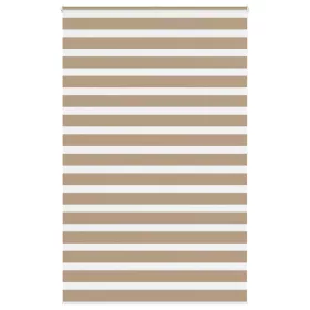   Zebrafüggönnyel homokbarna szövetszélesség 135,9 cm poliészter