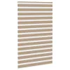 Zebrafüggönnyel homokbarna szövetszélesség 135,9 cm poliészter