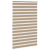 Zebrafüggönnyel homokbarna szövetszélesség 135,9 cm poliészter