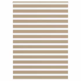   Zebrafüggönnyel homokbarna szövetszélesség 150,9 cm poliészter