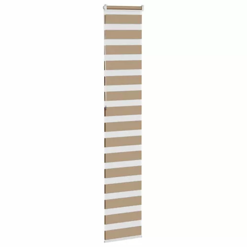 Zebrafüggönnyel homokbarna szövetszélesség 40,9 cm poliészter