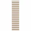 Zebrafüggönnyel homokbarna szövetszélesség 60,9 cm poliészter