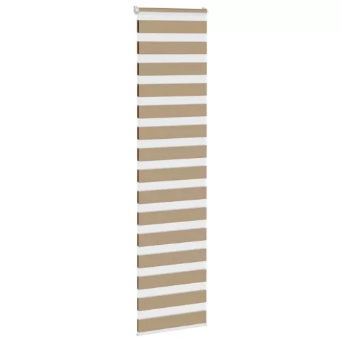Zebrafüggönnyel homokbarna szövetszélesség 60,9 cm poliészter