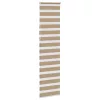 Zebrafüggönnyel homokbarna szövetszélesség 60,9 cm poliészter