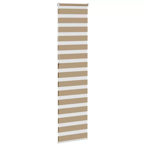 Zebrafüggönnyel homokbarna szövetszélesség 60,9 cm poliészter
