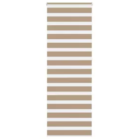   Zebrafüggönnyel homokbarna szövetszélesség 80,9 cm poliészter