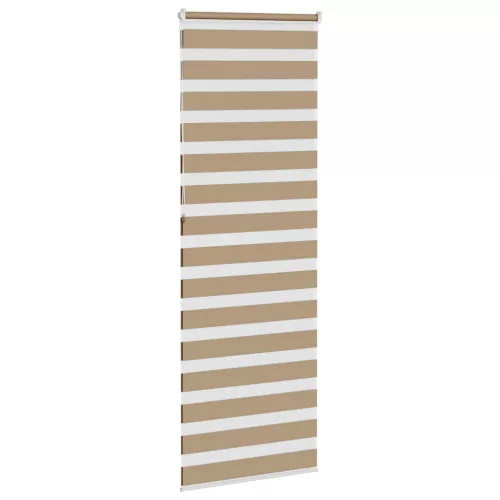Zebrafüggönnyel homokbarna szövetszélesség 80,9 cm poliészter